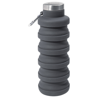Faltbare Sportflasche aus Silikon, 500 ml
