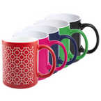 Tasse graviert mit Farbauswahl