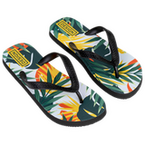 Flip-Flops mit schwarzem PVC-Riemen