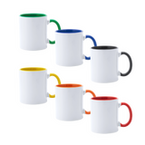 Fototasse 2-farbig für Sublimationsdruck 350 ml