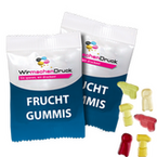 Fruchtgummi-Tütchen 10g (Form: Werkzeuge), 4/4 farbig beidseitig bedruckt