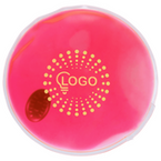 Pinkes Wärmekissen in Kreisform