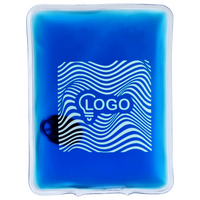 Blaues Wärmekissen Rechteck