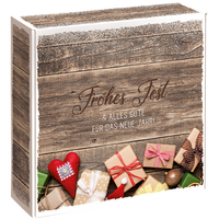 Geschenkbox, farbig bedruckt, Motiv