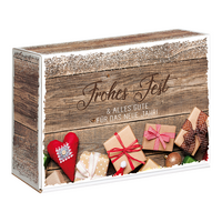 Geschenkbox, farbig bedruckt, Motiv