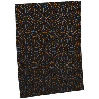 Geschenkpapier B2 (500 x 700 mm) mit Bl&auml;tter-Motiv
