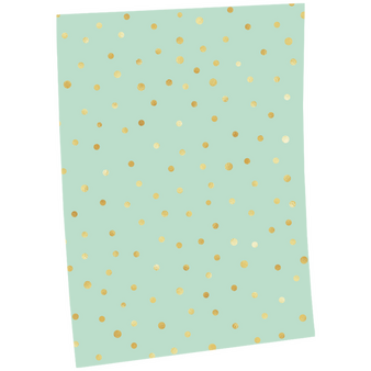 Geschenkpapier DIN A0 (841 x 1189 mm) mit Goldpunkte-Motiv