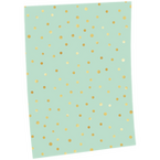 Geschenkpapier DIN A3 (297 x 420 mm) mit Goldpunkte-Motiv