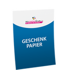 Geschenkpapier DIN B2 (500 x 700 mm) einseitig 4/0-farbig bedruckt (CMYK)
