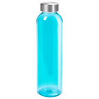 Glasflasche mit Edelstahlverschluss unbedruckt