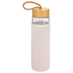 Glasflasche mit Neoprenhülle unbedruckt