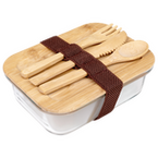 Glas-Lunchbox unbedruckt