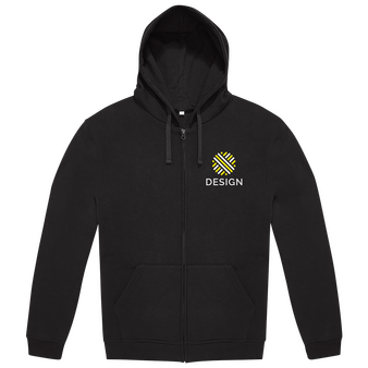 Herren-Sweatjacke, Basic - B&C Collection, mit einer Druck- oder Stickposition