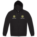 Herren-Sweatjacke, Basic - B&C Collection, mit zwei Druck- oder Stickpositionen