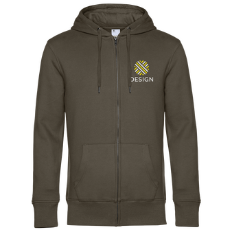 Herren-Sweatjacke, Premium - B&C Collection, mit einer Druck- oder Stickposition