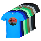 Tshirt, farbig bedruckt, Motiv