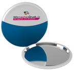 Spiegelbutton, farbig bedruckt, Rund