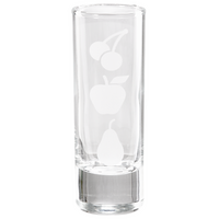 Schnapsglas frontal gravur