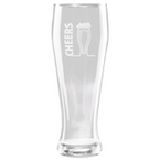 Glas frontal graviert
