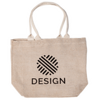 Jutebeutel aus Baumwolle und Jutemix