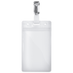 Kartenclip mit Hülle im Hochformat (68 x 115 mm) unbedruckt