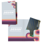 Kartenhülle Basic 7,5 x 10,5 cm, 5/5-farbig (CMYK + Weiß) bedruckt