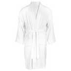 Kimono-Bademantel unisex, unbesticktes Muster