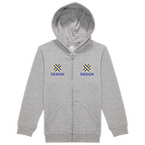 Kinder-Sweatjacke, Basic - B&C Collection, mit zwei Druck- oder Stickpositionen