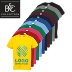 Kinder-T-Shirt Basic, farbig - B&C Collection, mit zwei Druckpositionen