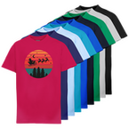 Tshirt, farbig bedruckt, Motiv