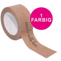 Klebeband (Breite 48 mm x Länge 60 m), Motivlänge 511 x 48 mm, 1-farbig bedruckt