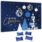 Klettinis-Naps-Adventskalender, 4/0-farbig bedruckt