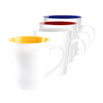 Konische Tasse farbig
