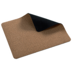 Kork-Mousepad umgeschlagen