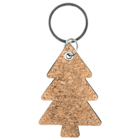 Tannenbaumanhänger aus Kork 