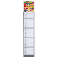 Küchenkalender mit individuell bedrucktem Kopfteil (4/0-farbig)