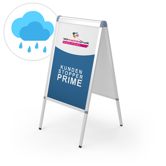 Kundenstopper PRIME DIN A1 inkl. Postertasche, 31mm Rahmen, Sicherheitssecken, mit Plakaten