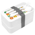 Kunststoff-Lunchbox UV-LED-Druck