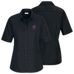 Kurzarmbluse, Fil-a-Fil Classic Fit - Seidensticker