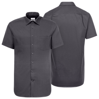 Kurzarmhemd, Fil-a-Fil Classic Fit - Seidensticker, Muster