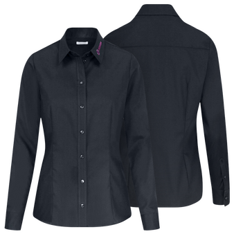 Langarmbluse, Fil-a-Fil Classic Fit - Seidensticker