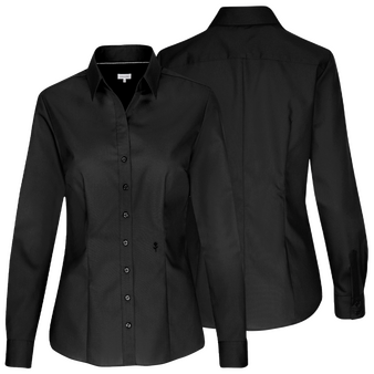 Langarmbluse, Fil-a-Fil Slim Fit - Seidensticker, Muster