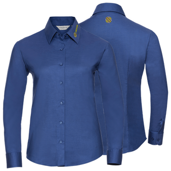 Langarmbluse, Oxford Tailored Fit - Russell