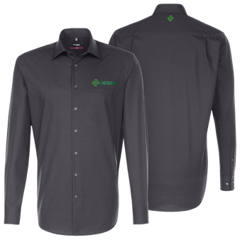 Langarmhemd, Fil-a-Fil Classic Fit - Seidensticker