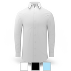 Langarmhemd, Oxford Classic Fit - Russell, Muster
