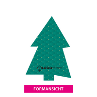 Leichtschaumplatte STADUR mit ANTI-GRAFFITI-LACK GLÄNZEND in Tannenbaum-Form