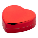 Lippenbalsam Herzform rot, unbedruckt