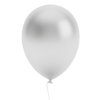 Luftballon METALLIC Ø 33 cm unbedruckt