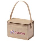 Lunch-Kühltasche aus laminiertem Papier mit Tragegriff