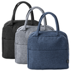 Lunch-Kühltasche mit Reißverschlussfach, ohne Werbeanbringung